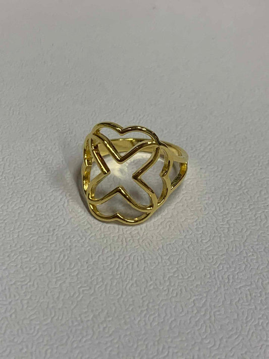 Trébol inspirado en corazones