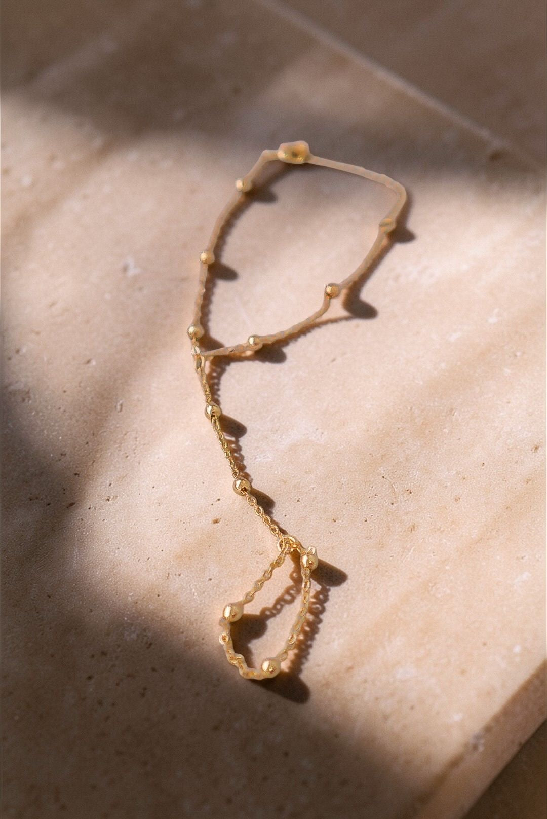 Pulsera-anillo Esferas
