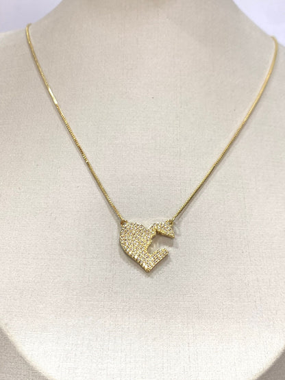 Corazón y silueta