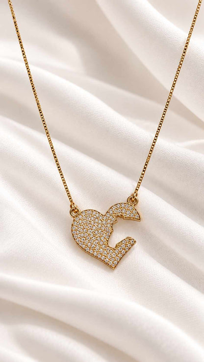 Corazón y silueta