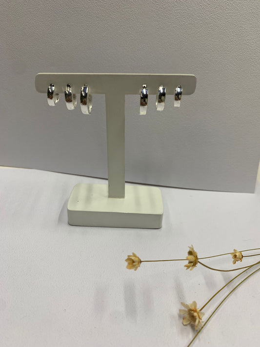 Trio de aros lisos