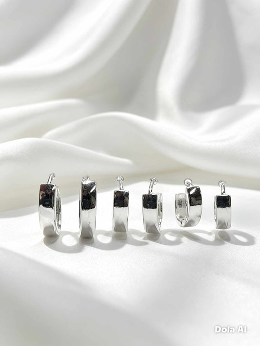 Trio de aros lisos